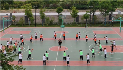 校园打造“微操场”开辟体育课教学和体育活动场地